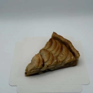 Part de tarte aux pommes