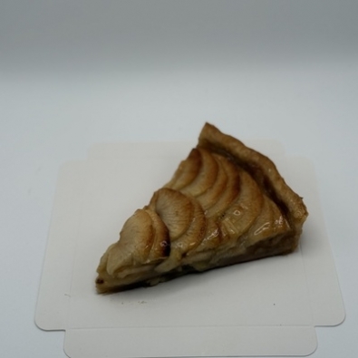 Part de tarte aux pommes