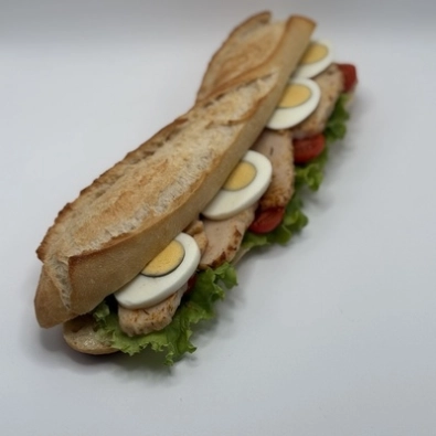 Poulet crudité